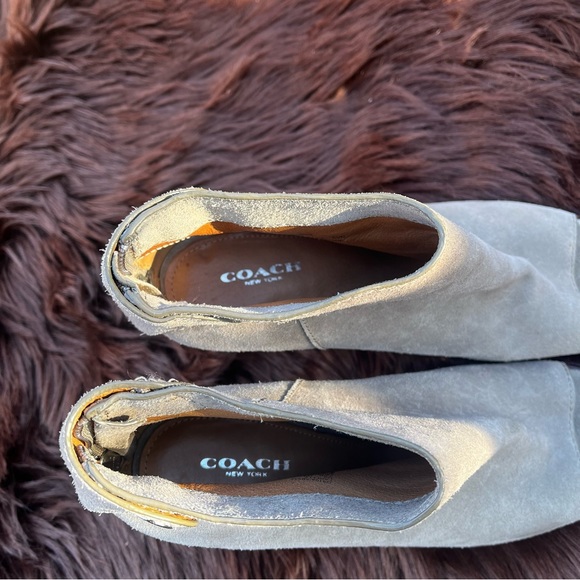 COACH “Labelle” Suede Ankle Boots - Picture 4 of 13